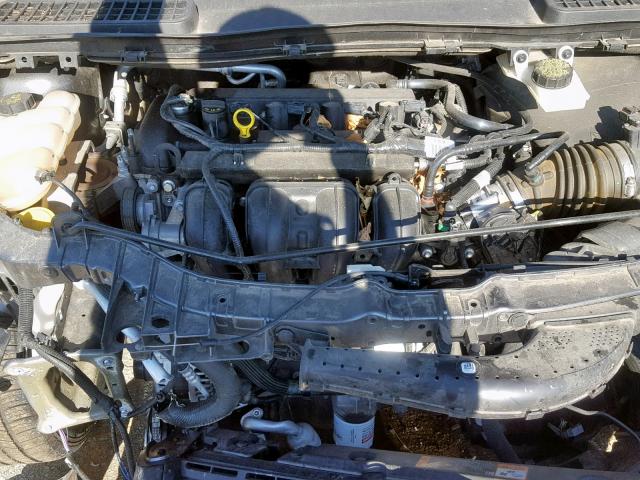 1FMCU0F7XGUB44837 - 2016 FORD ESCAPE S GRAY photo 7