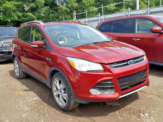 1FMCU9JX1EUB36246 - 2014 FORD ESCAPE TIT RED photo 1