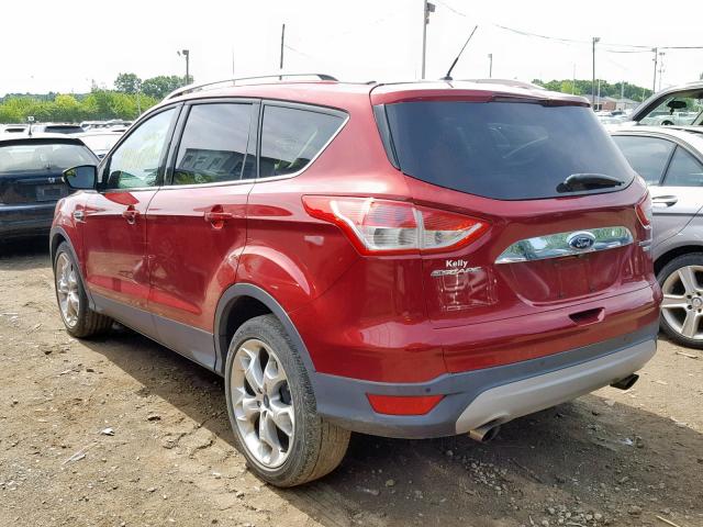 1FMCU9JX1EUB36246 - 2014 FORD ESCAPE TIT RED photo 3