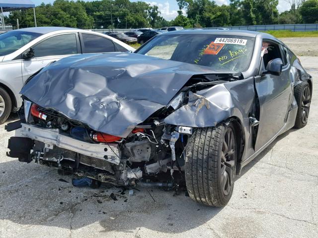 JN1AZ4EH9HM951448 - 2017 NISSAN 370Z BASE GRAY photo 2