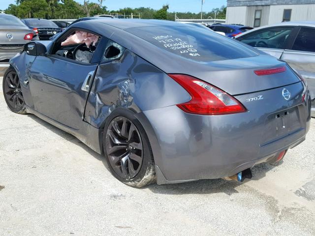 JN1AZ4EH9HM951448 - 2017 NISSAN 370Z BASE GRAY photo 3