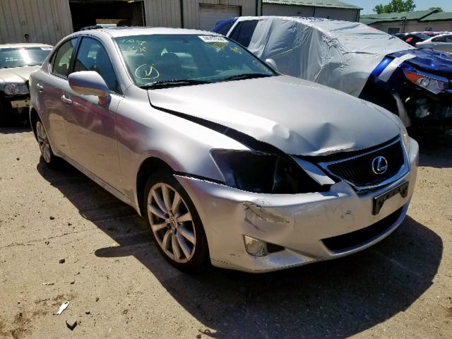 JTHCK262275012805 - 2007 LEXUS IS 250 SILVER photo 1