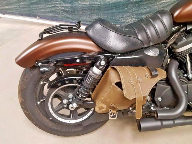 1HD4LE219KC416401 - 2019 HARLEY-DAVIDSON XL883 N BROWN photo 6