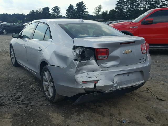 1G11E5SA6DF318743 - 2013 CHEVROLET MALIBU 2LT SILVER photo 3