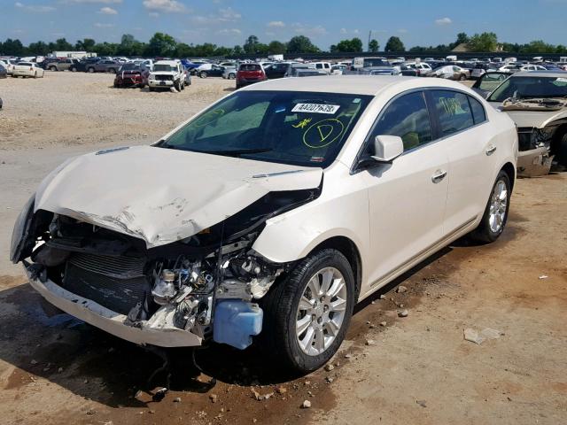 1G4GD5GR2CF314587 - 2012 BUICK LACROSSE P WHITE photo 2