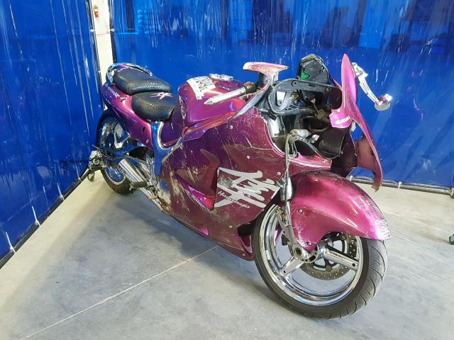 JS1GW71A422101587 - 2002 SUZUKI GSX1300 R PURPLE photo 1