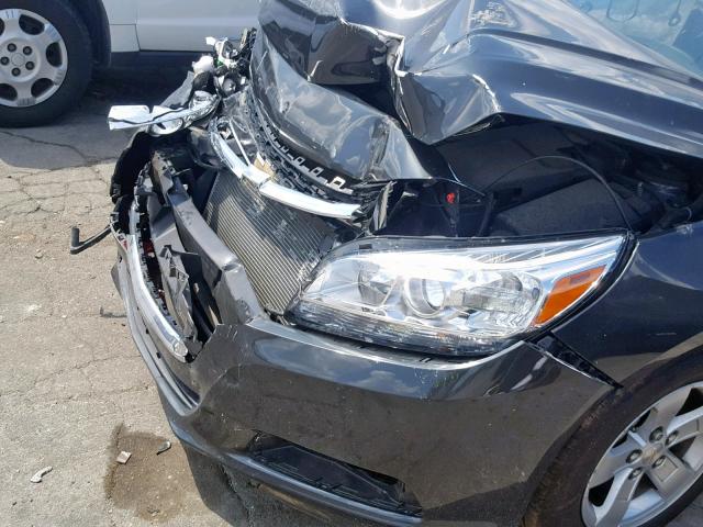 1G11C5SL0FF270957 - 2015 CHEVROLET MALIBU 1LT BLACK photo 9