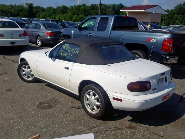 JM1NA3510L0133772 - 1990 MAZDA MX-5 MIATA WHITE photo 3