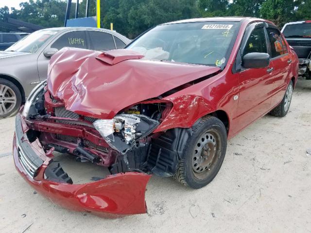 JA3AJ26E16U060854 - 2006 MITSUBISHI LANCER ES BURGUNDY photo 2