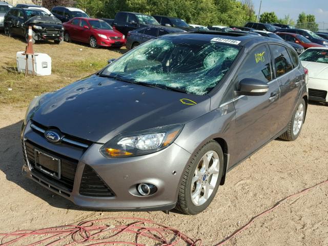 1FADP3N24DL260338 - 2013 FORD FOCUS TITA GRAY photo 2