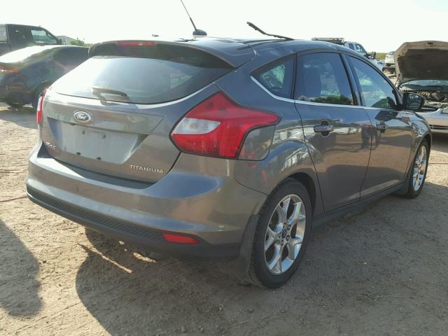 1FADP3N24DL260338 - 2013 FORD FOCUS TITA GRAY photo 4