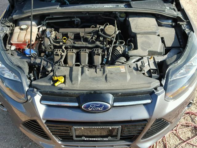 1FADP3N24DL260338 - 2013 FORD FOCUS TITA GRAY photo 7