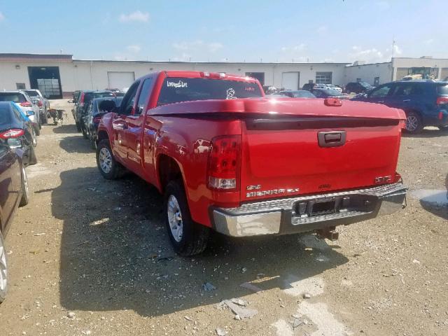 1GTEC19028Z311913 - 2008 GMC SIERRA C15 RED photo 3