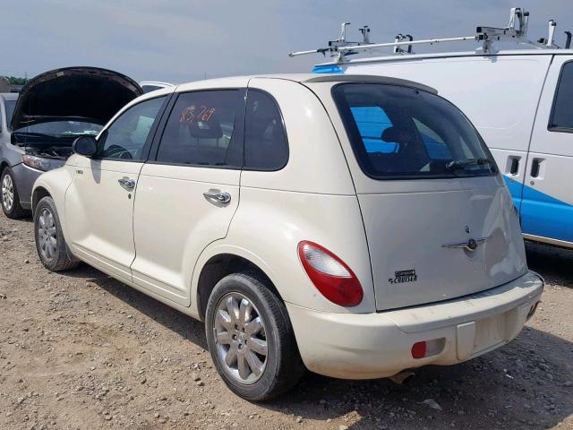 3A8FY48B58T157028 - 2008 CHRYSLER PT CRUISER CREAM photo 3