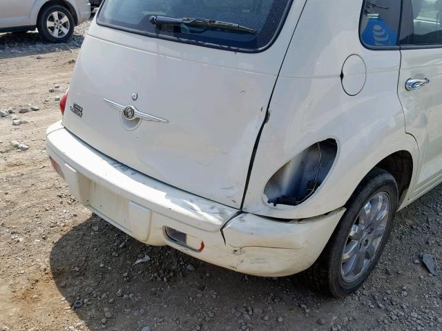 3A8FY48B58T157028 - 2008 CHRYSLER PT CRUISER CREAM photo 9