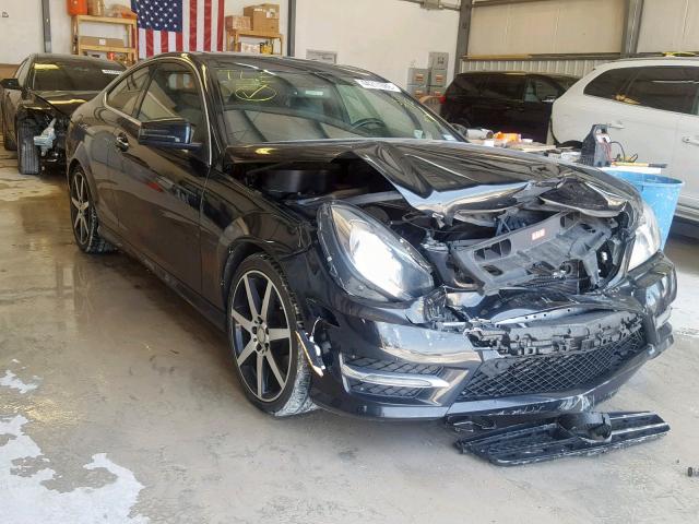 WDDGJ4HB4FG371712 - 2015 MERCEDES-BENZ C 250 BLACK photo 1