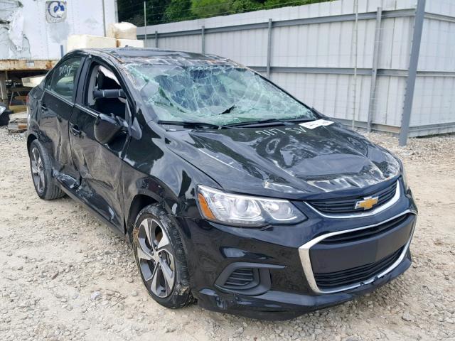 1G1JF5SB6J4138983 - 2018 CHEVROLET SONIC PREM BLACK photo 1