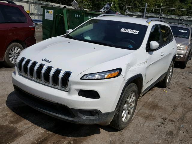 1C4PJMCSXHW595335 - 2017 JEEP CHEROKEE L WHITE photo 2