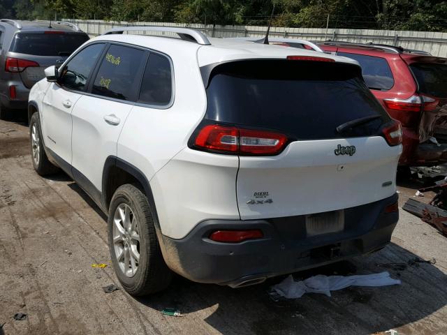 1C4PJMCSXHW595335 - 2017 JEEP CHEROKEE L WHITE photo 3