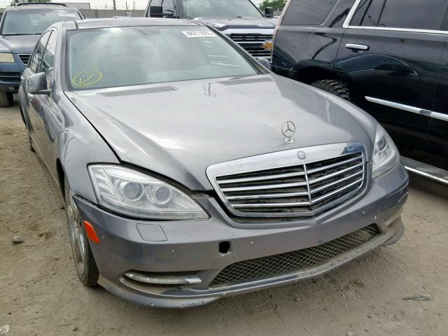 WDDNG7DB9DA515350 - 2013 MERCEDES-BENZ S 550 GRAY photo 1