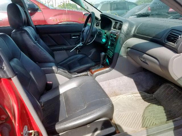 4S3BE6560Y7206397 - 2000 SUBARU LEGACY GT RED photo 5