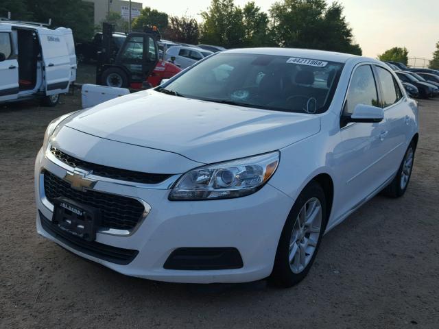 1G11C5SL0EF145617 - 2014 CHEVROLET MALIBU 1LT WHITE photo 2