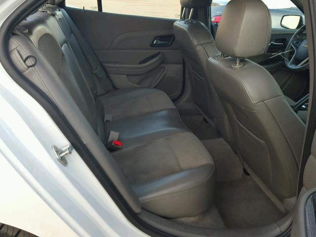 1G11C5SL0EF145617 - 2014 CHEVROLET MALIBU 1LT WHITE photo 6