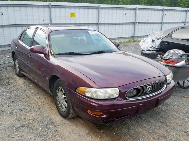 1G4HP52K54U160962 - 2004 BUICK LESABRE CU BURGUNDY photo 1