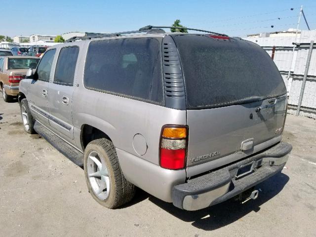 3GKFK16T94G241945 - 2004 GMC YUKON XL K GRAY photo 3