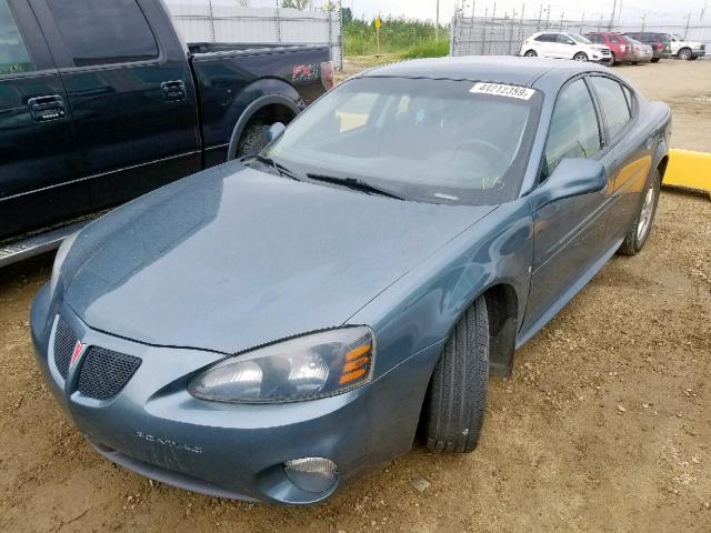 2G2WP552261300086 - 2006 PONTIAC GRAND PRIX TEAL photo 2