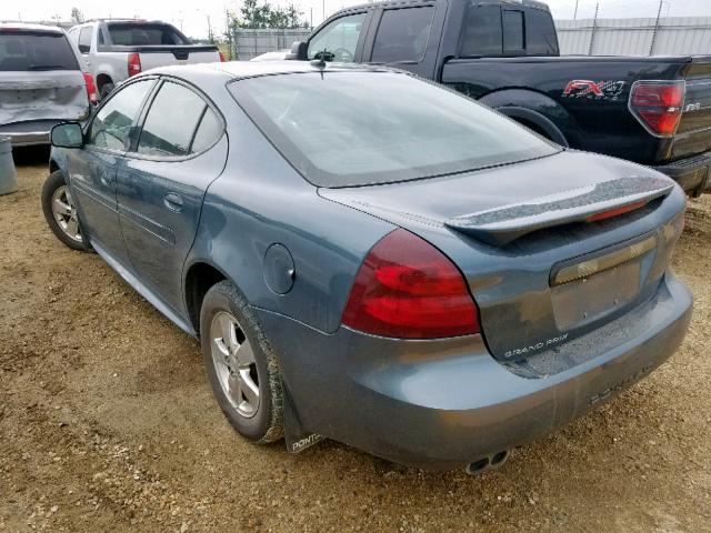 2G2WP552261300086 - 2006 PONTIAC GRAND PRIX TEAL photo 3