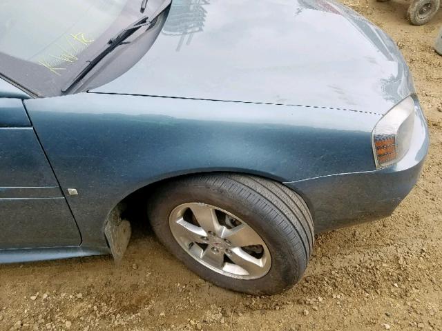 2G2WP552261300086 - 2006 PONTIAC GRAND PRIX TEAL photo 9