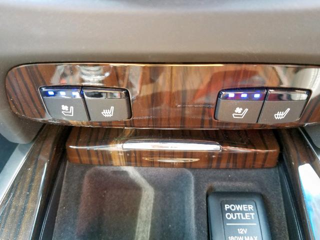 JH4KC1F9XHC000110 - 2017 ACURA RLX ADVANC GRAY photo 10