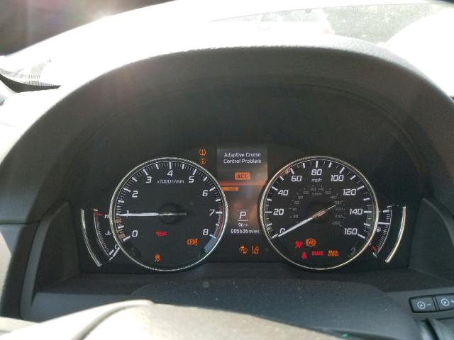 JH4KC1F9XHC000110 - 2017 ACURA RLX ADVANC GRAY photo 8