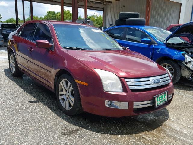 3FAHP08157R142095 - 2007 FORD FUSION SEL BURGUNDY photo 1