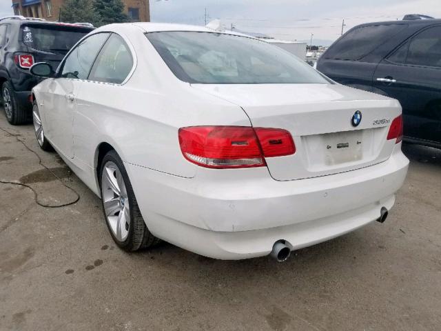 WBAWC73538E065180 - 2008 BMW 335 XI WHITE photo 3