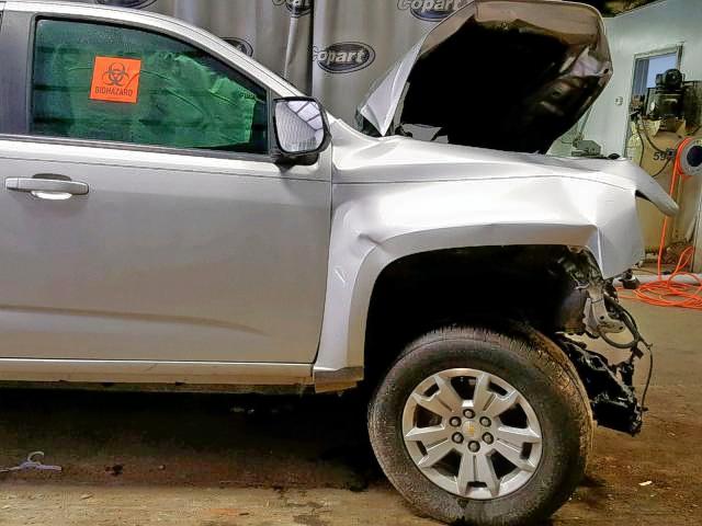 1GCHSBEA7F1148367 - 2015 CHEVROLET COLORADO L SILVER photo 9