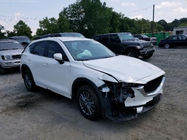 JM3KFBBM1J0336946 - 2018 MAZDA CX-5 SPORT WHITE photo 1