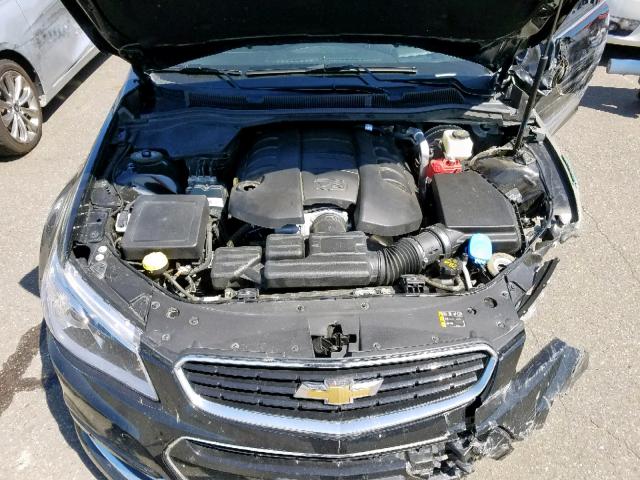 6G3F15RW1EL946970 - 2014 CHEVROLET SS BLACK photo 7