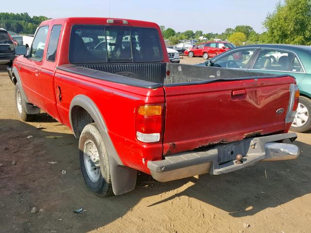 1FTZR15X4WTA48410 - 1998 FORD RANGER SUP RED photo 3