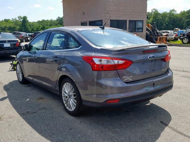 1FADP3J24EL279124 - 2014 FORD FOCUS TITA GRAY photo 3