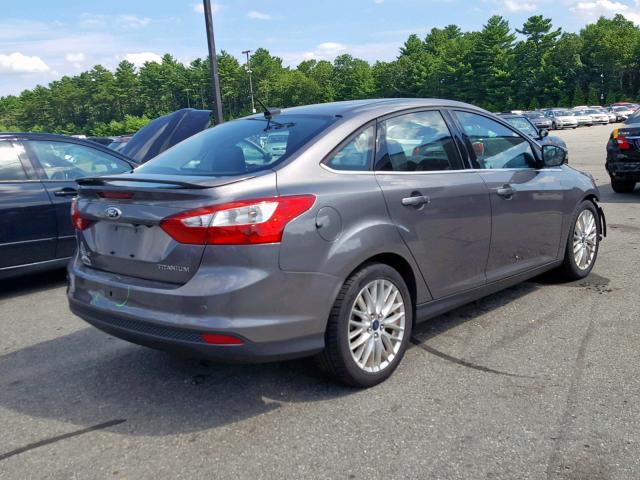 1FADP3J24EL279124 - 2014 FORD FOCUS TITA GRAY photo 4