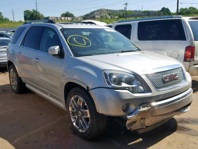 1GKKRTED2BJ300748 - 2011 GMC ACADIA DEN SILVER photo 1