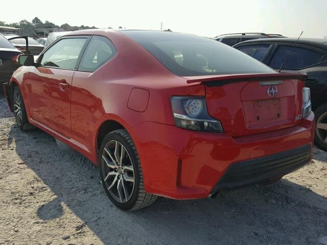JTKJF5C71F3091448 - 2015 TOYOTA SCION TC 勃艮第红 照片 3