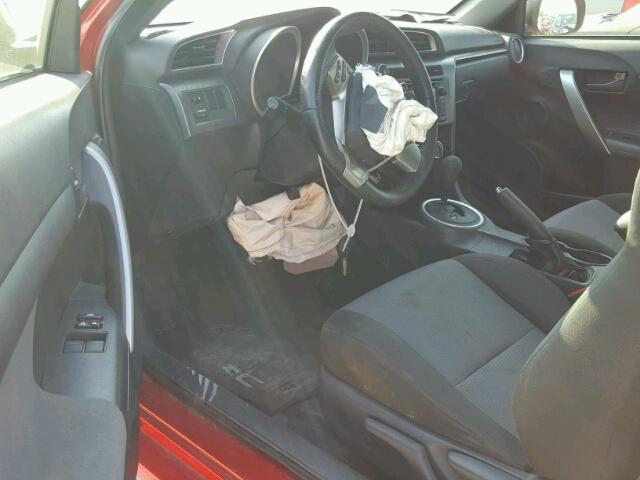 JTKJF5C71F3091448 - 2015 TOYOTA SCION TC 勃艮第红 照片 9