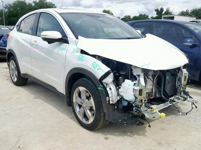 3CZRU5H55HM701421 - 2017 HONDA HR-V EX WHITE photo 1