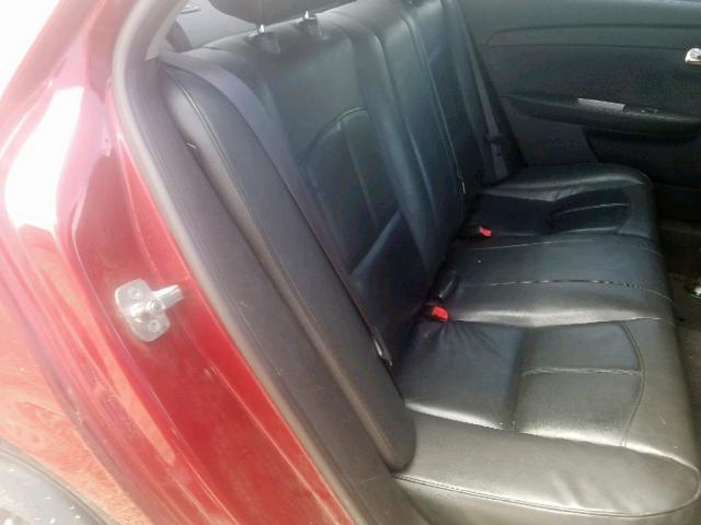 1G1ZE5E7XBF334671 - 2011 CHEVROLET MALIBU LTZ ბურგუნდია ფოტო 6