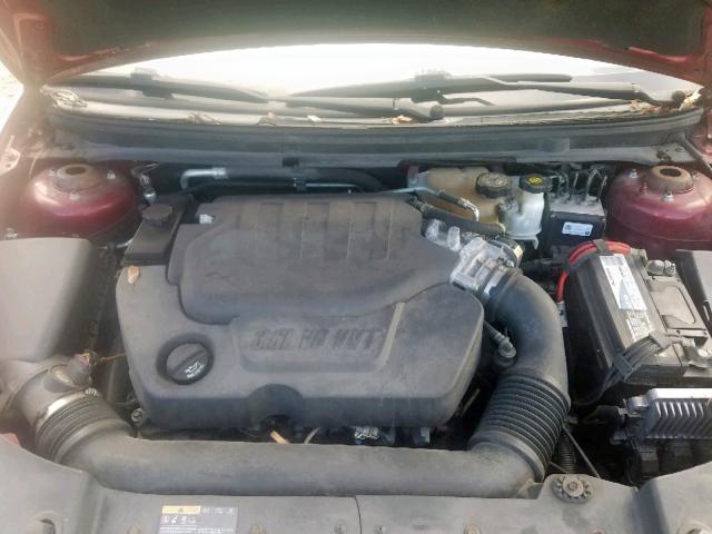 1G1ZE5E7XBF334671 - 2011 CHEVROLET MALIBU LTZ ბურგუნდია ფოტო 7