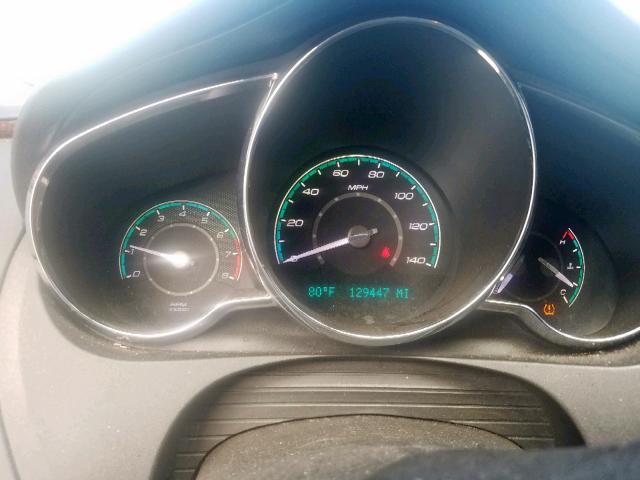 1G1ZE5E7XBF334671 - 2011 CHEVROLET MALIBU LTZ ბურგუნდია ფოტო 8