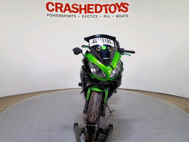 JKAEXEE1XGDA22605 - 2016 KAWASAKI EX650 E GREEN photo 3